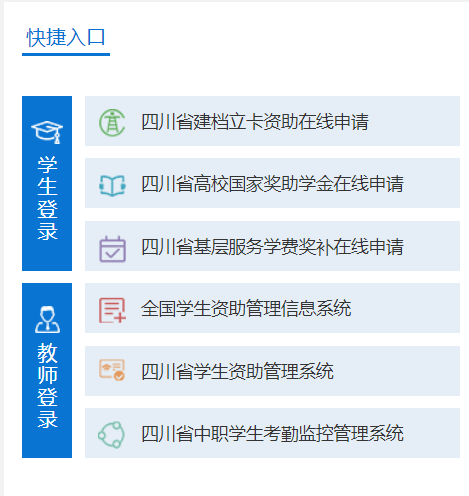 四川省学生资助网站是怎样登陆注册的？