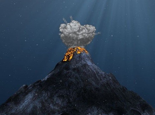 南太平洋水下火山喷发引发海啸，导致火山喷发的原因是什么？